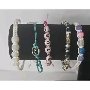 5 Adjustable Bracelets/Ankle Bracelets